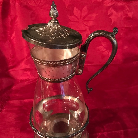 Vintage Silver Plated Coffee Carafe - Picture 3 of 5